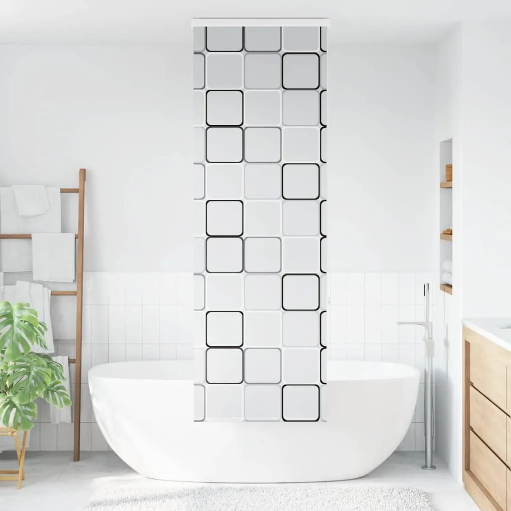 Rolo de Duche Estores com 80x240 cm Largura Tecido 76 cm