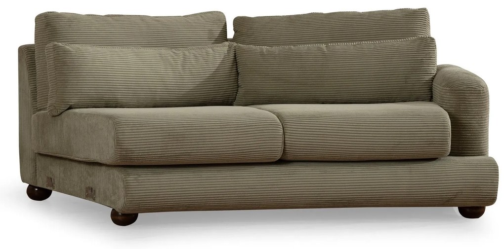 Sofá de 4 Lugares River – Verde – 330 cm x 105 cm x 90 cm
