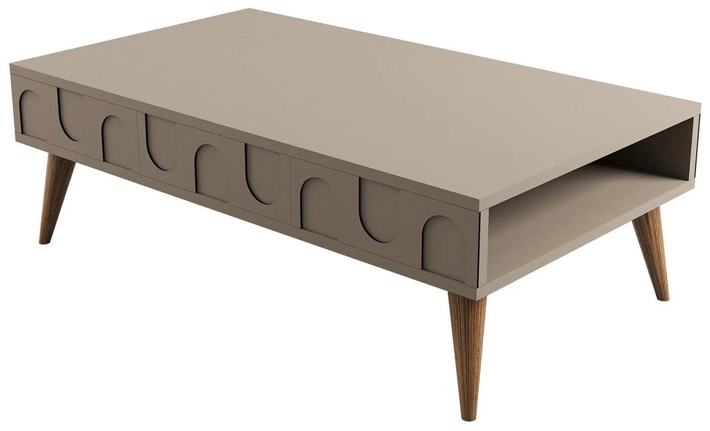 Mesa de Centro Lyon – Atlas Walnut – 105x34,6x60 cm