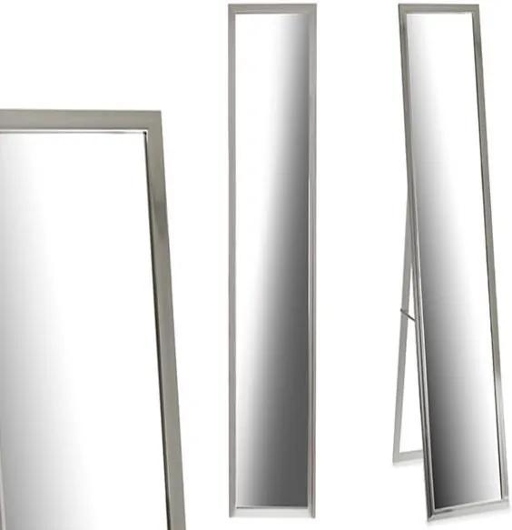Espelho de pé Madeira Prateado (30 x 120 cm)