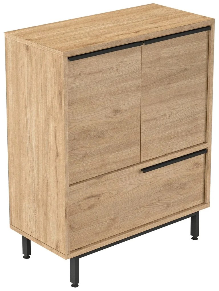 Armário de Cozinha ON8A – Nogueira – 74,8 cm x 90,4 cm x 35,5 cm