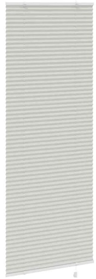 Cinzento Luz Plissada Cega 70x200 cm Largura Tecido 69,4 cm