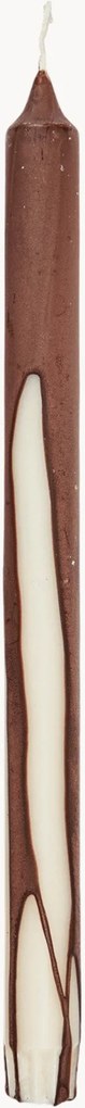 Velas de mesa com efeito de gotejamento artesanal Dryp, conjunto de 2