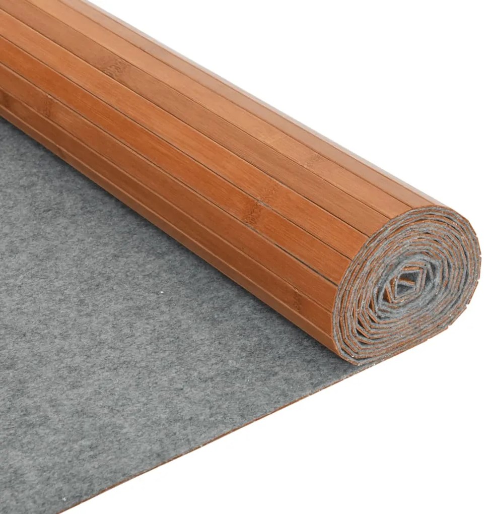 Divisória 165x800 cm bambu castanho