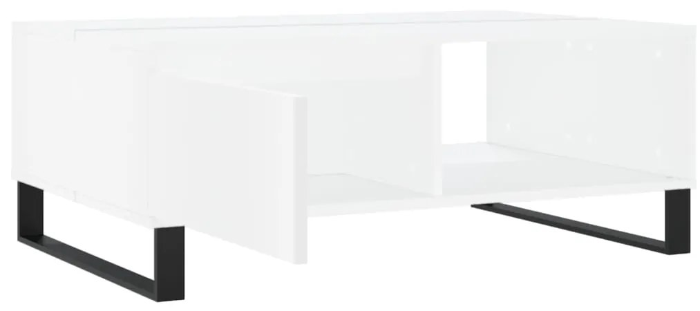 Mesa de centro 90x60x35 cm derivados de madeira branco