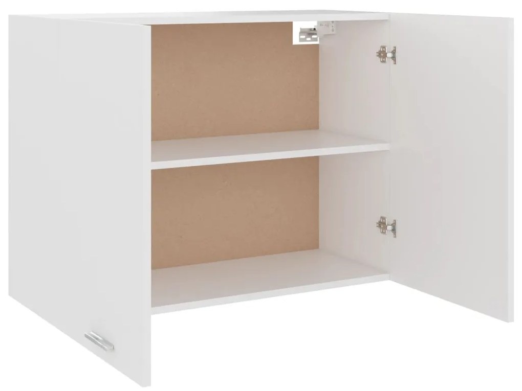 Armário de parede “Lyon” 80x31x60 cm derivados madeira branco