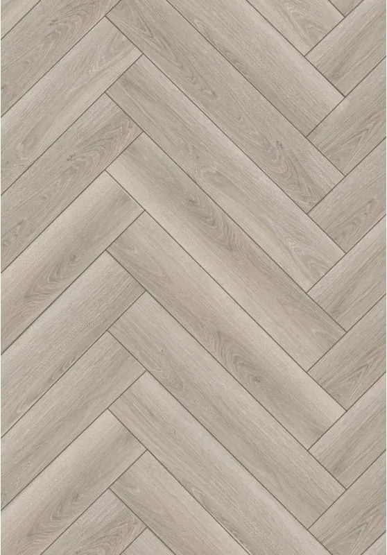 Mexen Wilson painéis vinílicos espinha de peixe 570 x 95 mm LVT Dryback 2,5 mm, base PVC, 4 V-Fuga, Carvalho