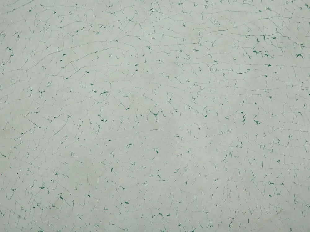 Mesa de refeições em inox e tampo em vidro temperado 180 x 90 cm GROSSETO Beliani