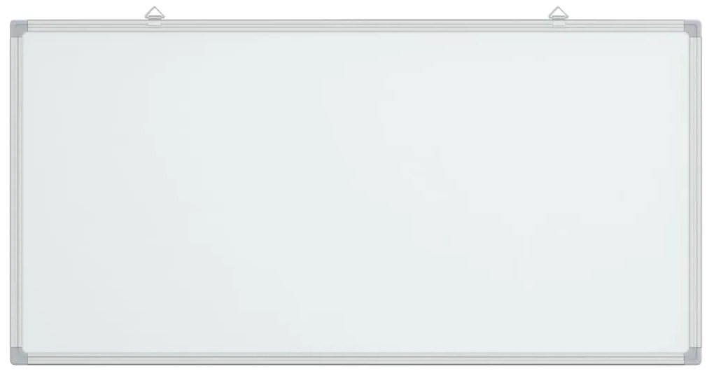 Quadro branco magnético 100x50x1,7 cm alumínio