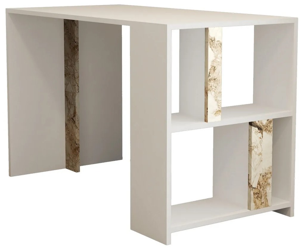 Secretária Lima – Branco – 120x75,4x60 cm
