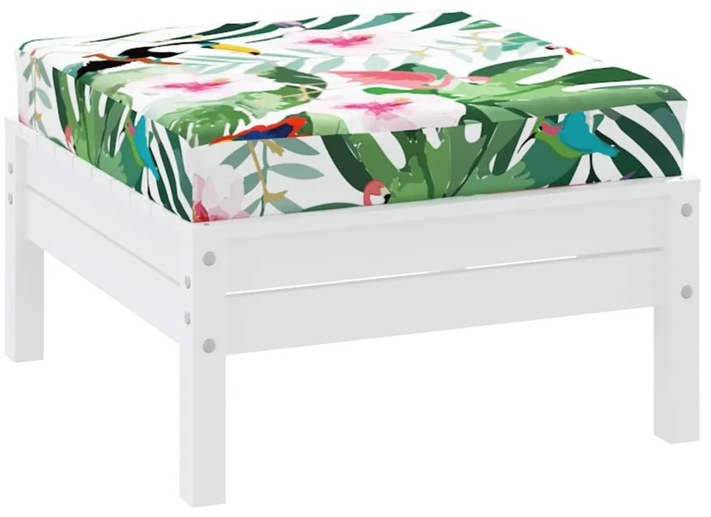Almofadão p/ móveis paletes 60x60x8 cm tecido oxford multicor
