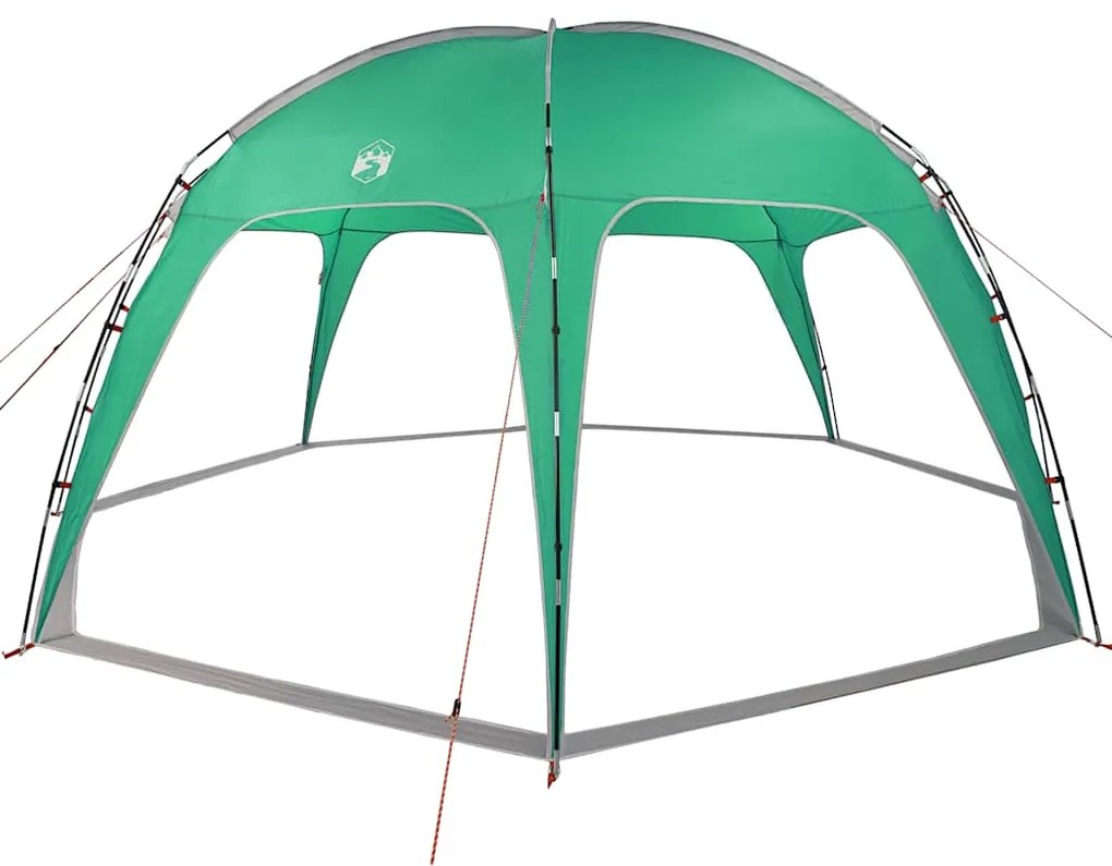 Tenda de festas impermeável verde mar