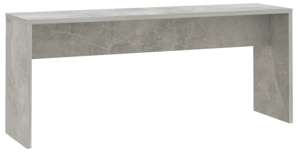 3 pcs conjunto de jantar derivados de madeira cinzento cimento