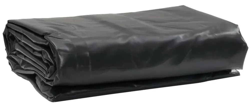 vidaXL Lona 5x8 m 650 g/m² preto