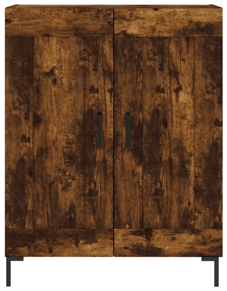 Aparador 69,5x34x90 cm derivados de madeira cor carvalho fumado