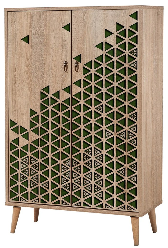 Armário Multiuso Multibox – Carvalho Sonoma – 80x127x36 cm