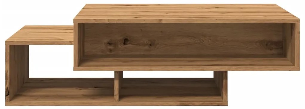 Mesa de centro 105x55x32 cm deriv. madeira carvalho artisiano