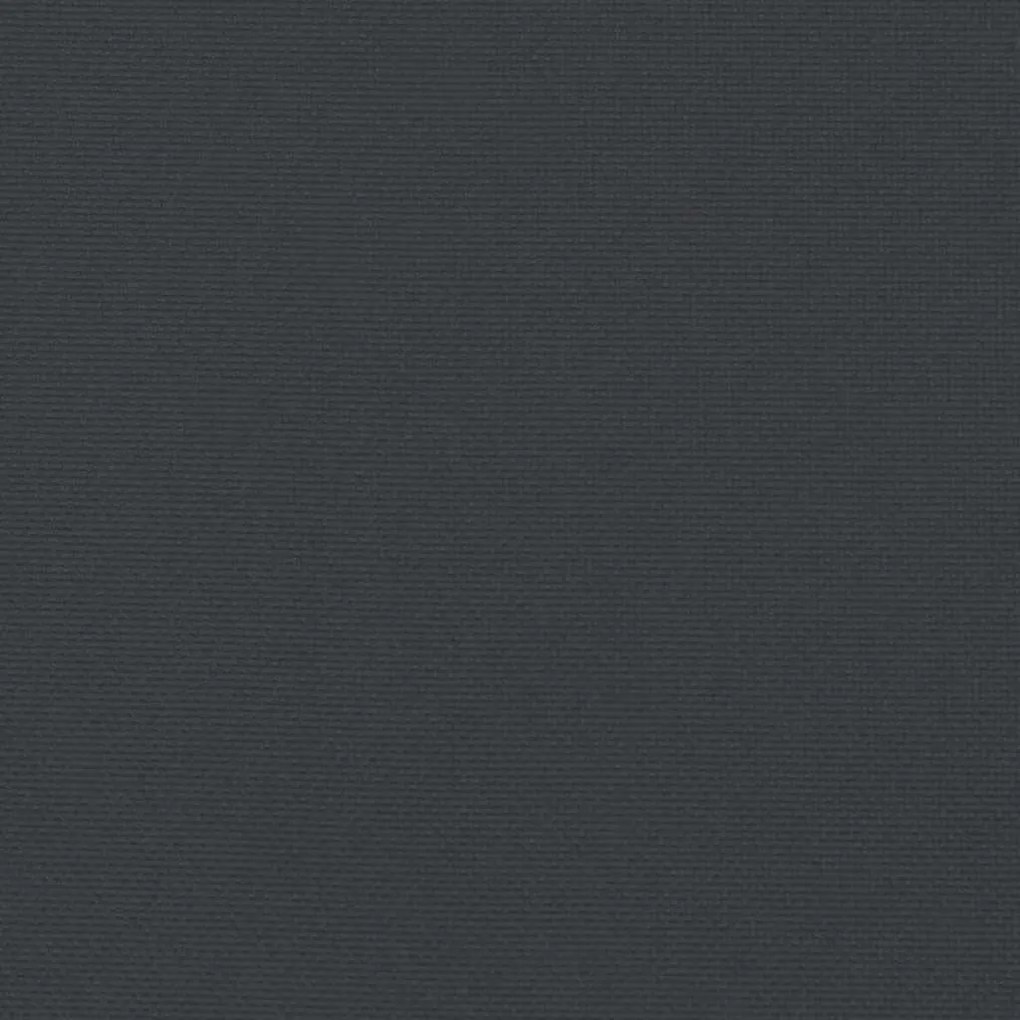 Almofadão p/ banco jardim 100x(50+50)x7cm tecido oxford preto