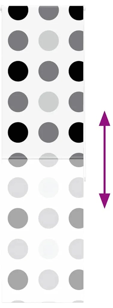 Rolo de Duche Blind 60x240 cm Largura Tecido 56 cm