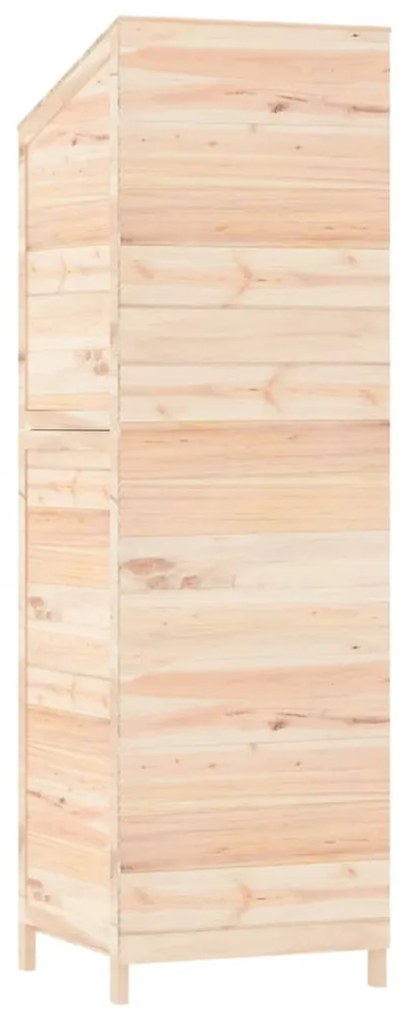 Abrigo de jardim 55x52x174,5 cm madeira de abeto maciça