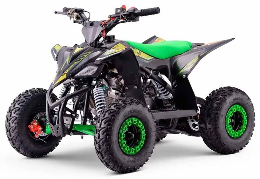 Moto 4 Gasolina 110cc para crianças ATV Motors SUPER POWER Verde