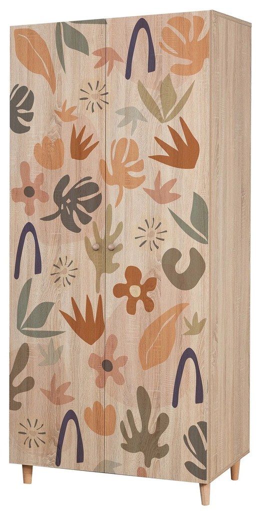 Roupeiro Lidya – Sonomo – 90x192x52 cm