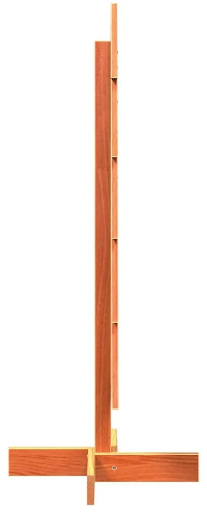 Árvore de Natal decorativa 100 cm pinho maciço castanho-mel