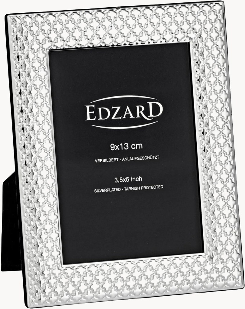 Moldura para fotos banhada a prata Ruggiano