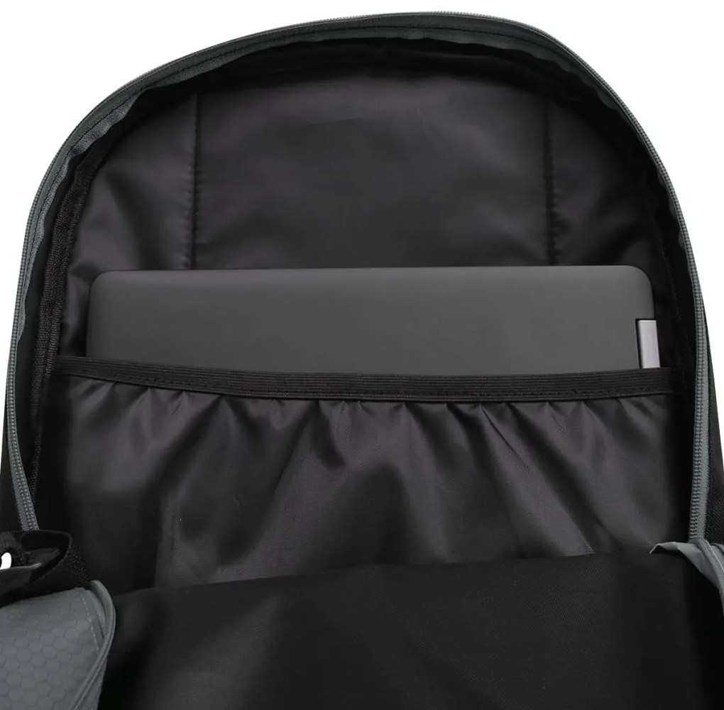 Mochila escolar 40 L preto e cinzento
