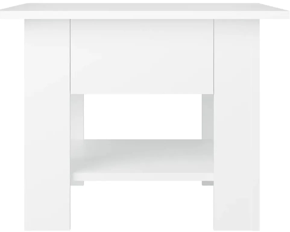 Mesa de centro 55x55x42 cm derivados de madeira branco