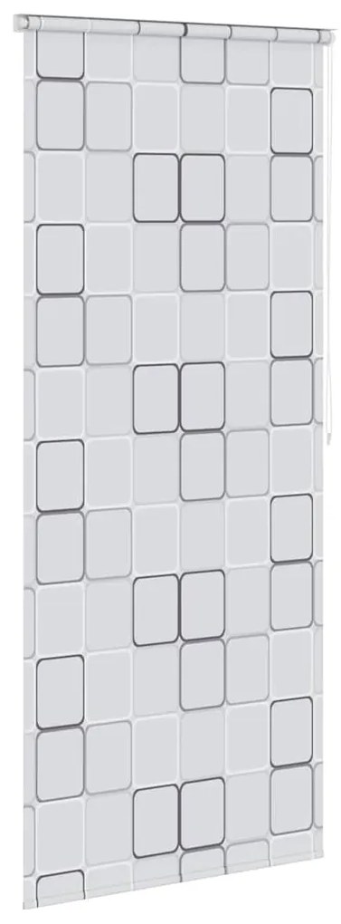 Estore de rolo para o duche 80x240 cm quadrados