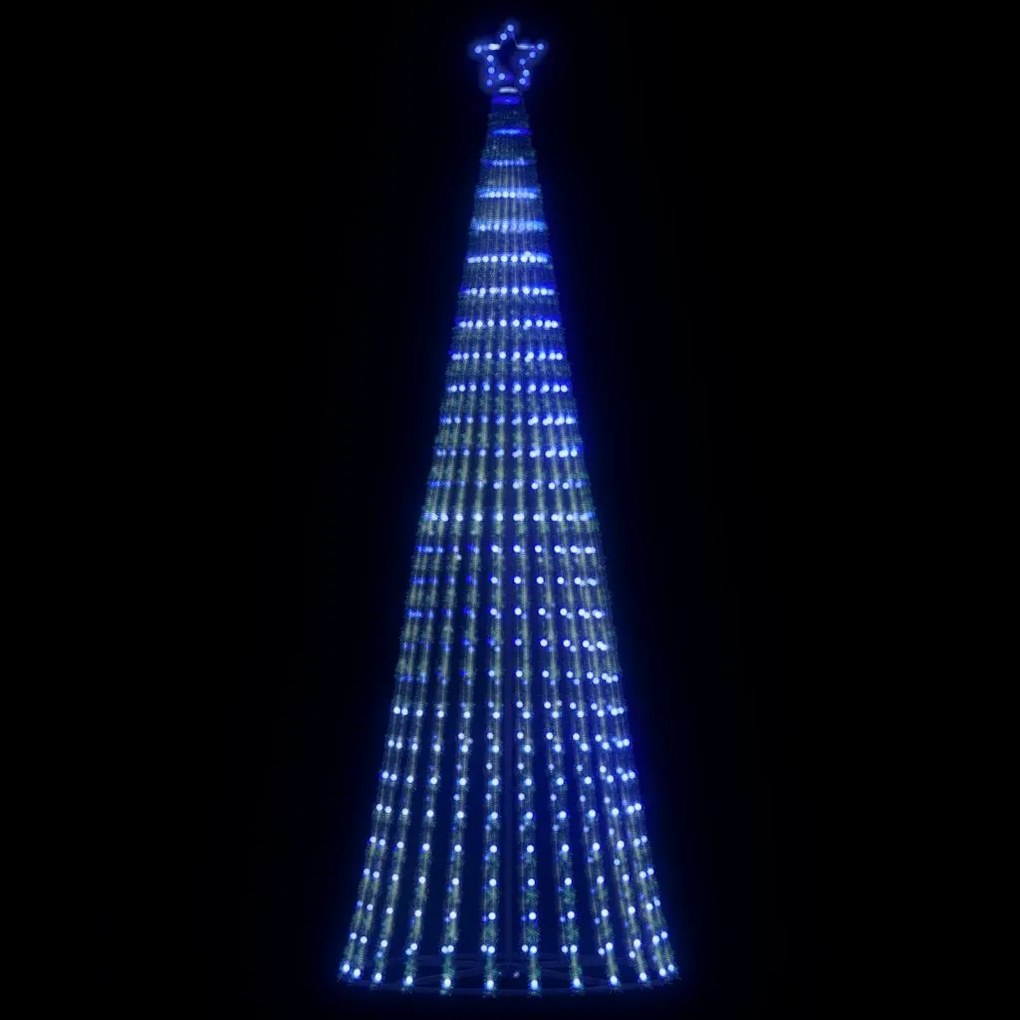 vidaXL LED Árvore de Natal 475 LEDs Azul 247 cm