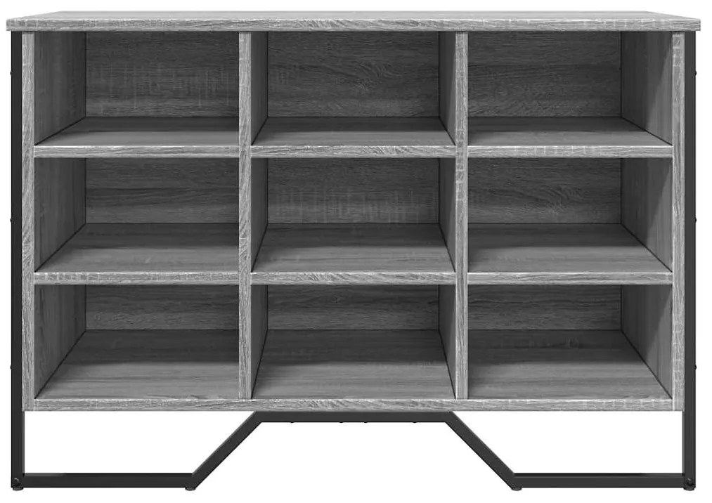 Sapateira 90x38x61,5 cm derivados de madeira cinzento sonoma
