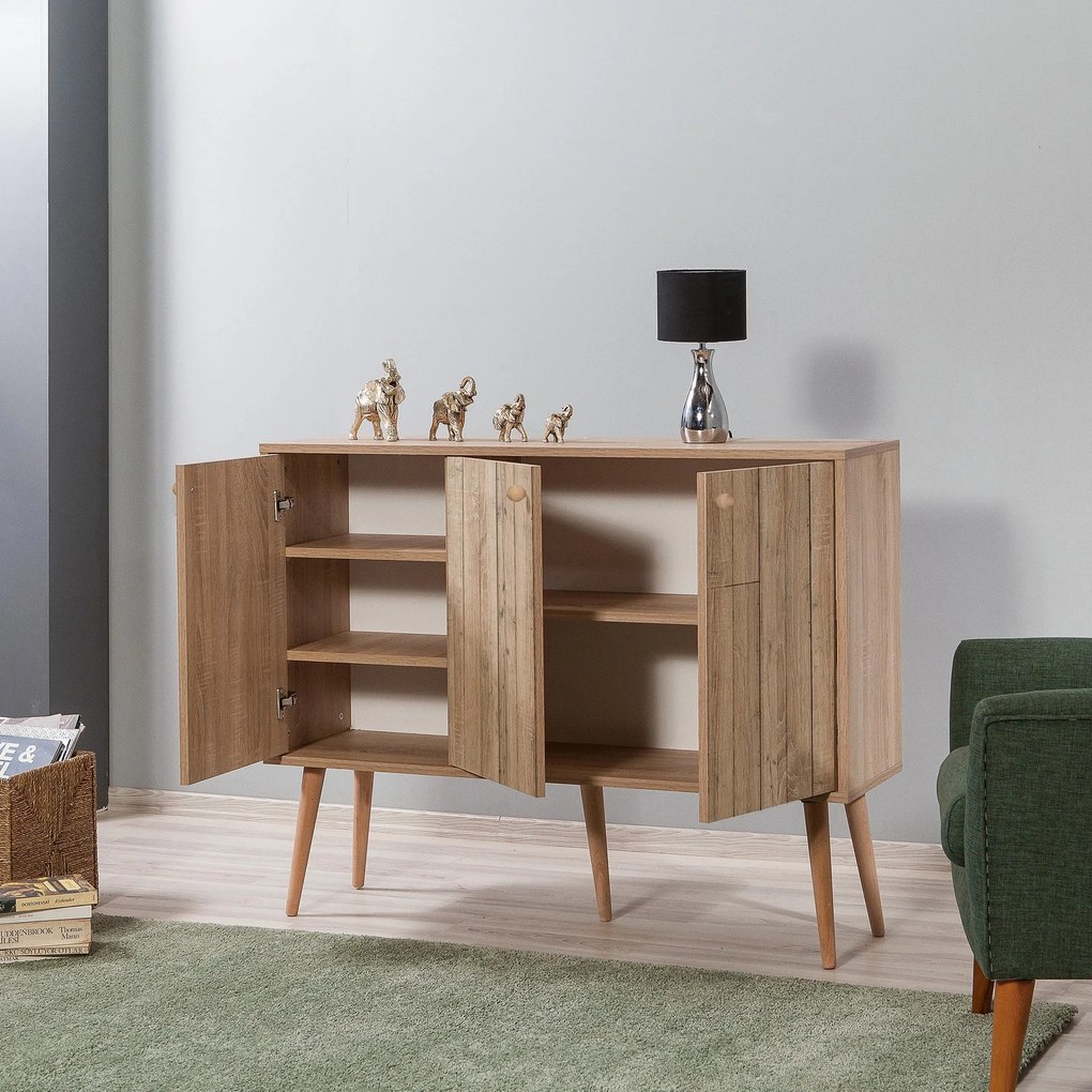 **** Console Mega – Carvalho Sonoma – 120x90x36 cm

**