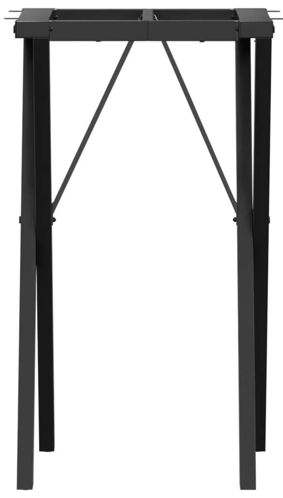 Pernas para mesa de jantar estrutura em X aço