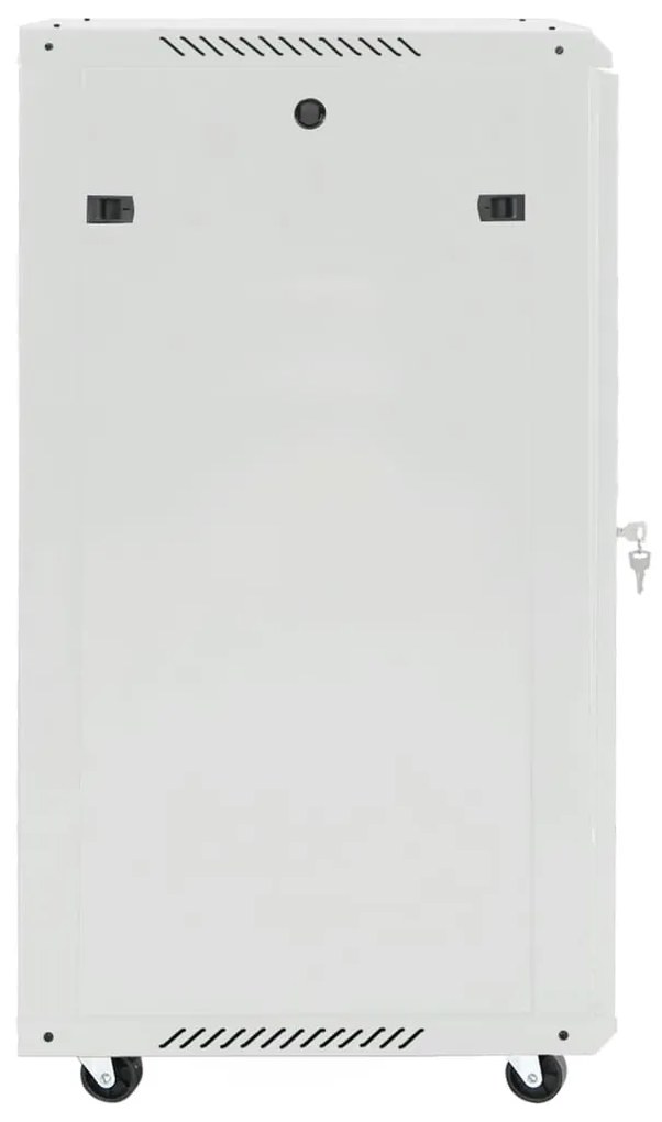 Armário bastidor 15U 19" IP20 60x45x86 cm cinzento