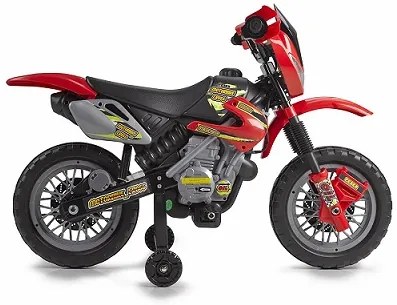 MOTO CROSS BATERIA 6V FEBER - FE11250 VERMELHA