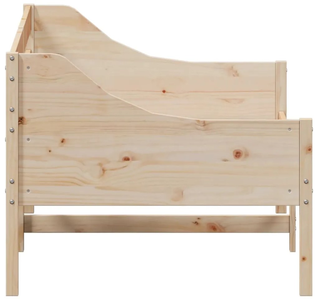 Cama de dia sem colchão 100x200 cm pinho de madeira maciça