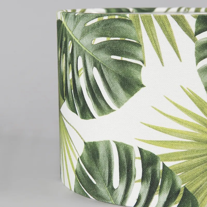 Abajur de algodão 20/20/15 - Leaf Moderno