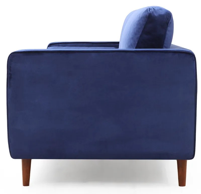 Sofá de 3 Lugares Rome – Azul Marinho – 215 x 90 x 70 cm