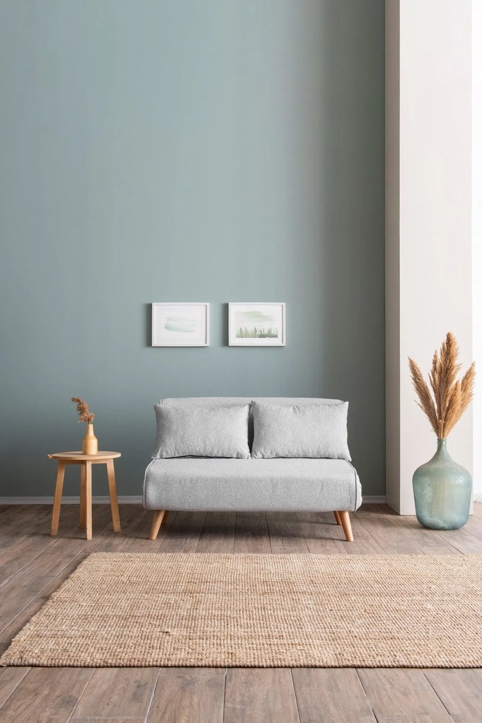 Sofá-Cama 2 Lugares Folde – Cinzento – 120 x 180 cm