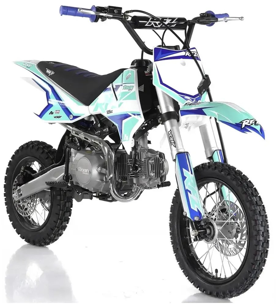 Mota Crianças PIT BIKE 125cc RFZ APOLLO 14/12 (4 VELOCIDADES) Branca