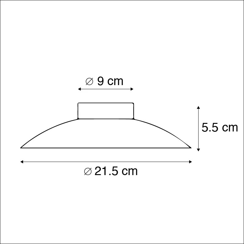 Candeeiro de teto Art Déco dourado/latão com LED - Sun