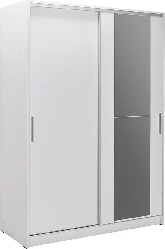 Roupeiro "Lúmina" – Branco – 120 x 182 x 52 cm – Design Moderno