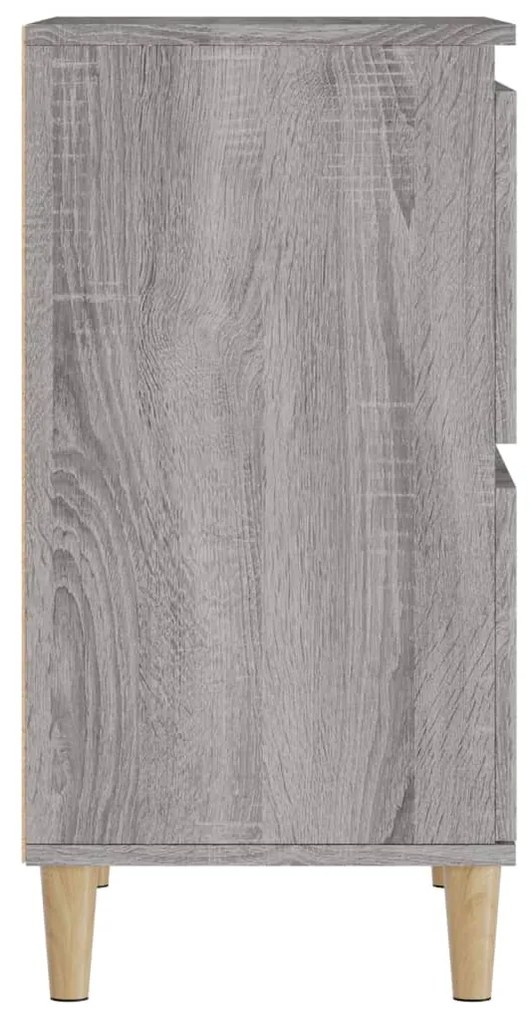 Aparador 60x35x70 cm derivados de madeira cinzento sonoma