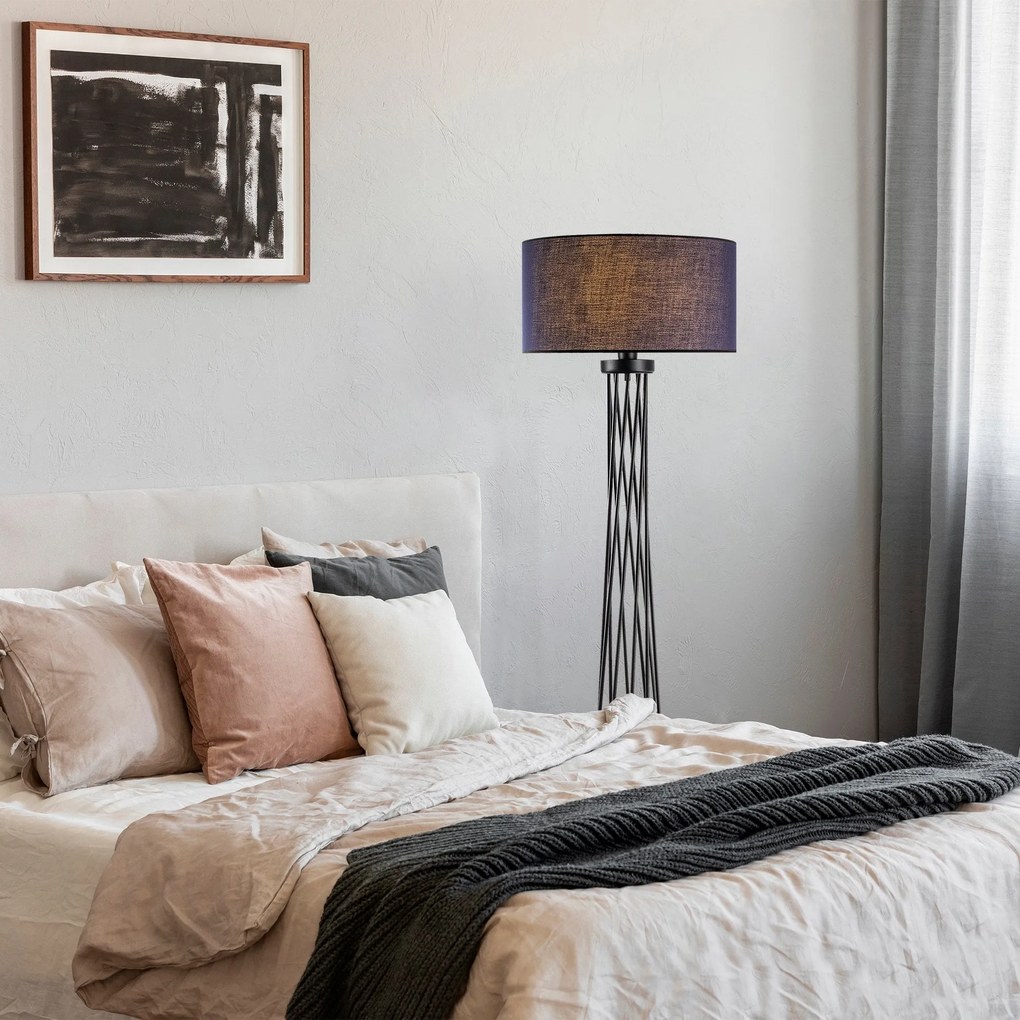Candeeiro de Pé Tall – Antracite – 50x175x50 cm
