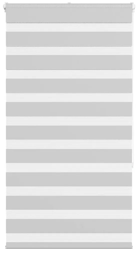 vidaXL Cortina de zebra 90x150 cm largura do tecido 85,9 cm poliéster