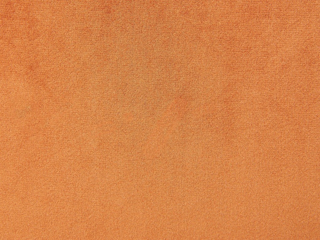 Conjunto de 2 almofadas em veludo laranja 45 x 45 cm AERANGIS Beliani