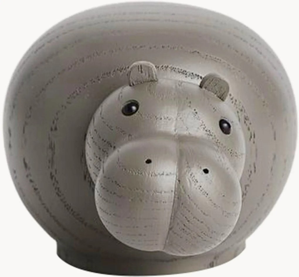 Objeto decorativo em madeira de carvalho Hibo