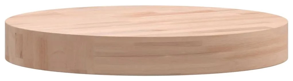 Tampo de mesa redondo Ø30x4 cm madeira de faia maciça